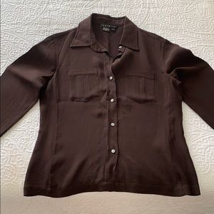 Brown Blouse